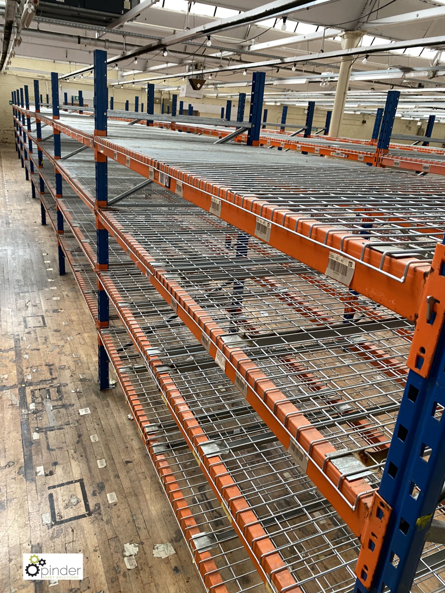 8 bays PSS 2K85 16 boltless Stock Racking, comprising 9 uprights 2400mm x 1200mm, 64 beams 2700mm, - Image 2 of 4