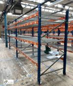 6 bays PSS 2K85 16 boltless Stock Racking, comprising 7 uprights 2400mm x 1200mm, 48 beams 2700mm,