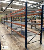 7 bays PSS 2K85 16 boltless Stock Racking, comprising 8 uprights 2400mm x 1200mm, 56 beams 2700mm,