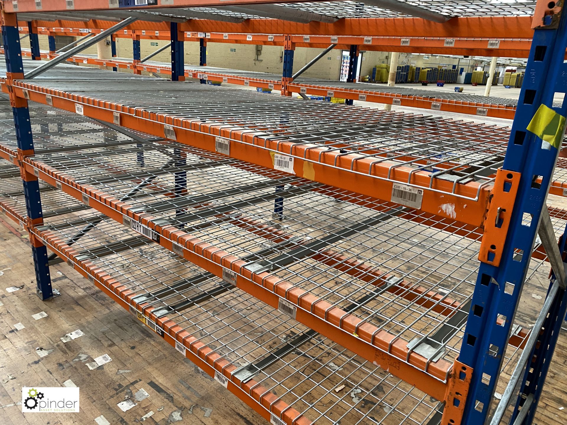 8 bays PSS 2K85 16 boltless Stock Racking, comprising 9 uprights 2400mm x 1200mm, 64 beams 2700mm, - Image 3 of 4