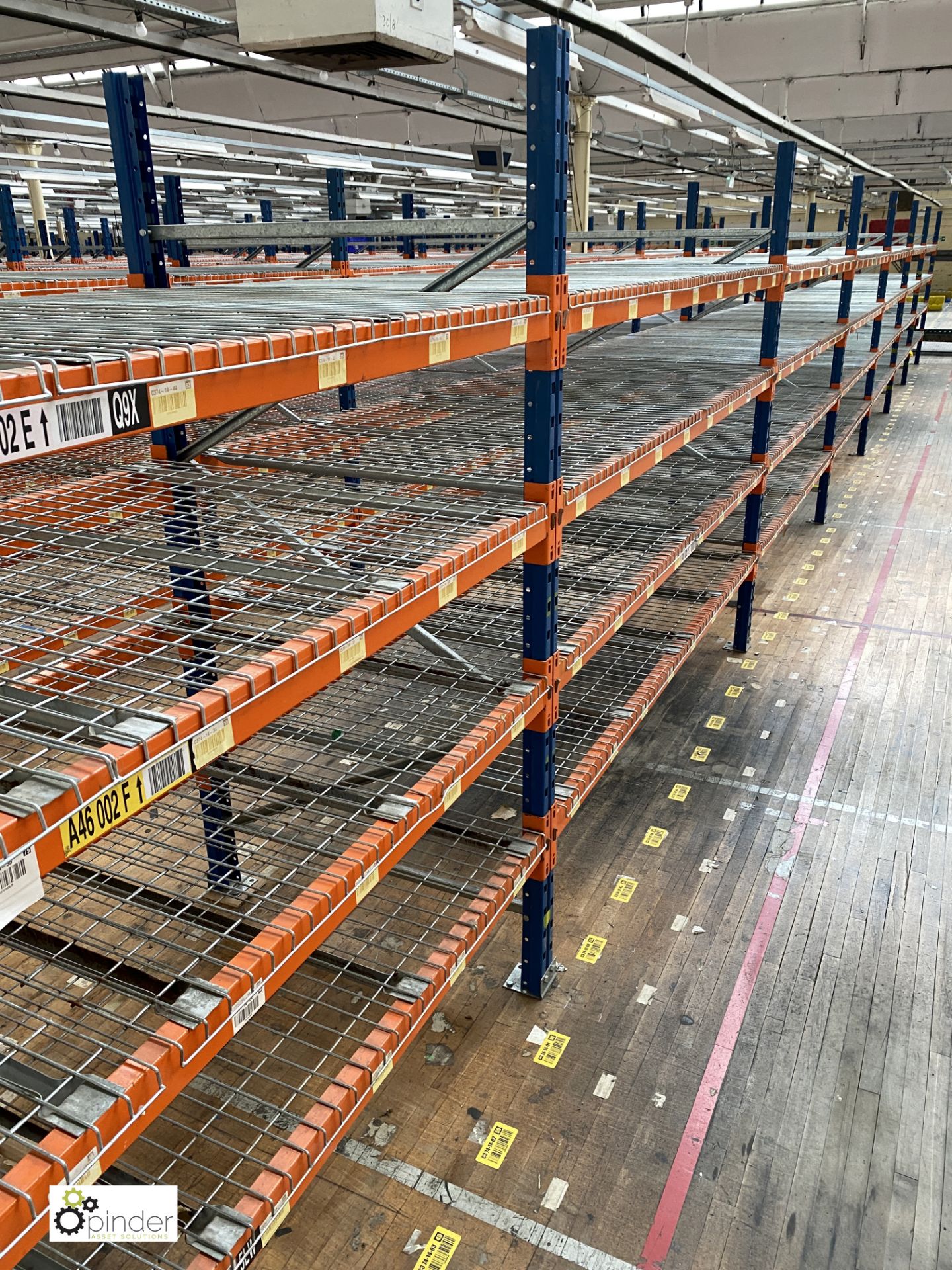 7 bays PSS 2K85 16 boltless Stock Racking, comprising 8 uprights 2400mm x 1200mm, 56 beams 2700mm, - Image 3 of 5