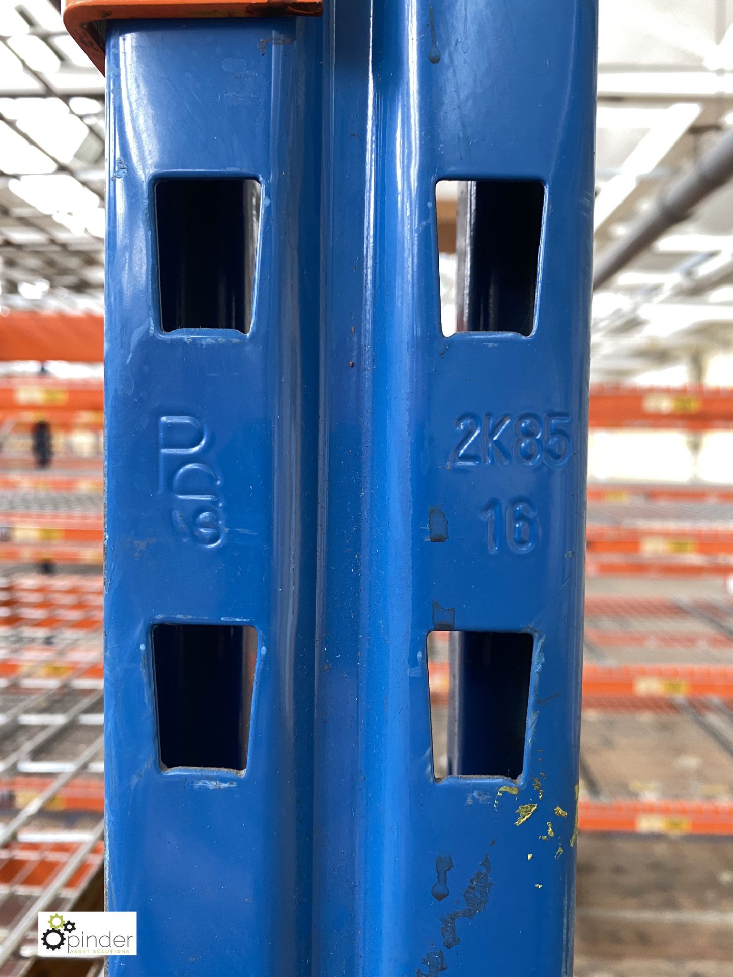 7 bays PSS 2K85 16 boltless Stock Racking, comprising 8 uprights 2400mm x 1200mm, 56 beams 2700mm, - Image 4 of 4