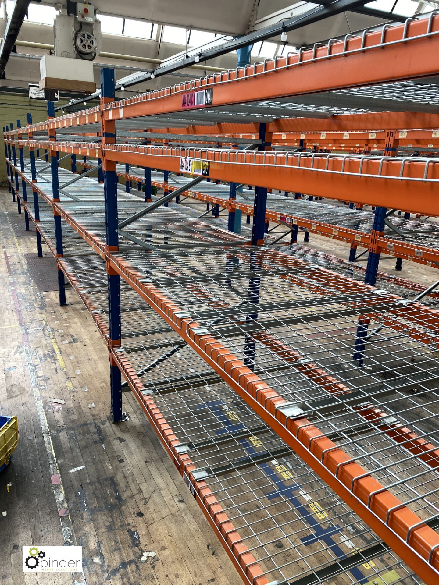 7 bays PSS 2K85 16 boltless Stock Racking, comprising 8 uprights 2400mm x 1200mm, 56 beams 2700mm, - Image 2 of 4