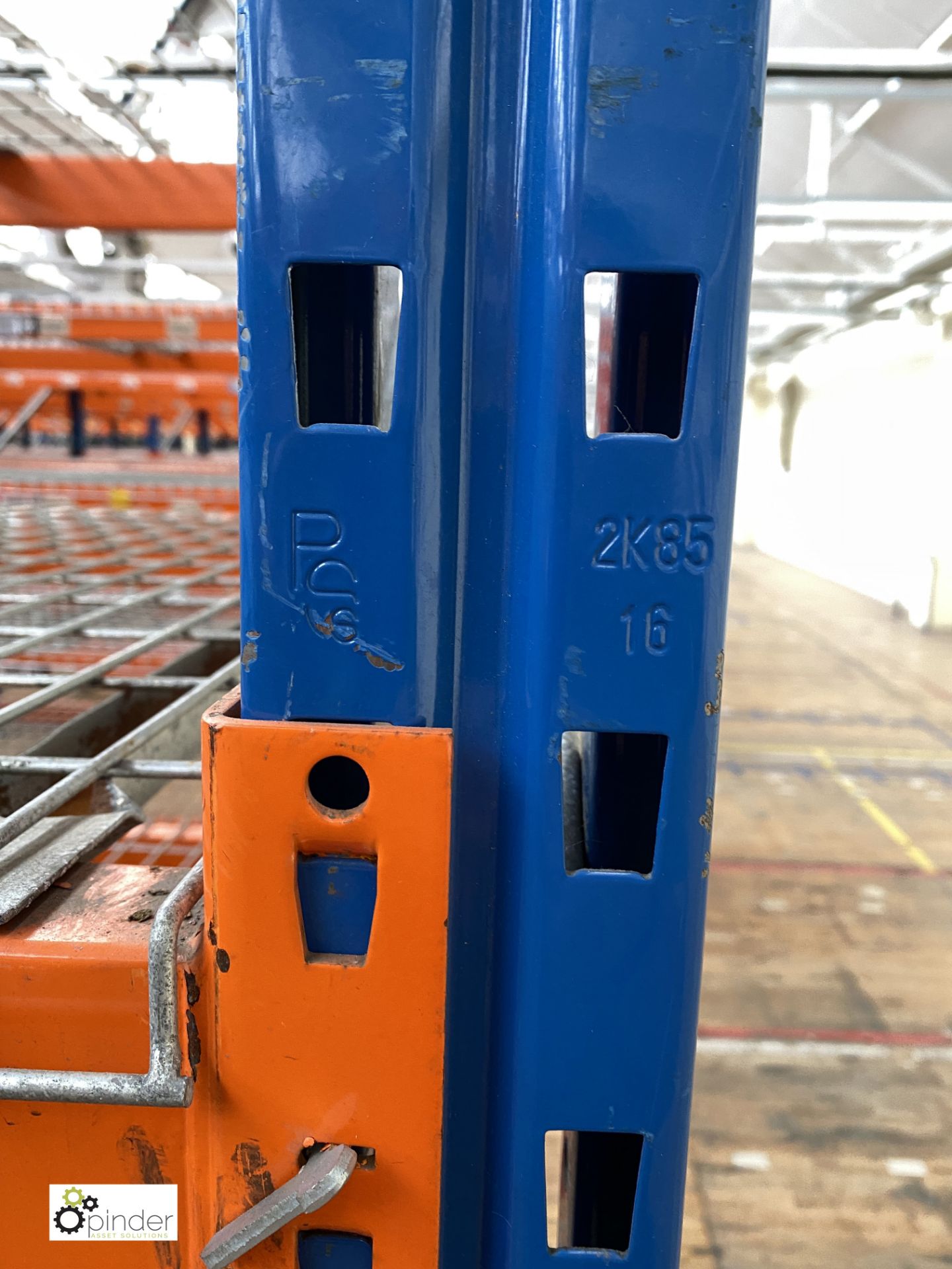 7 bays PSS 2K85 16 boltless Stock Racking, comprising 8 uprights 2400mm x 1200mm, 56 beams 2700mm, - Image 4 of 4