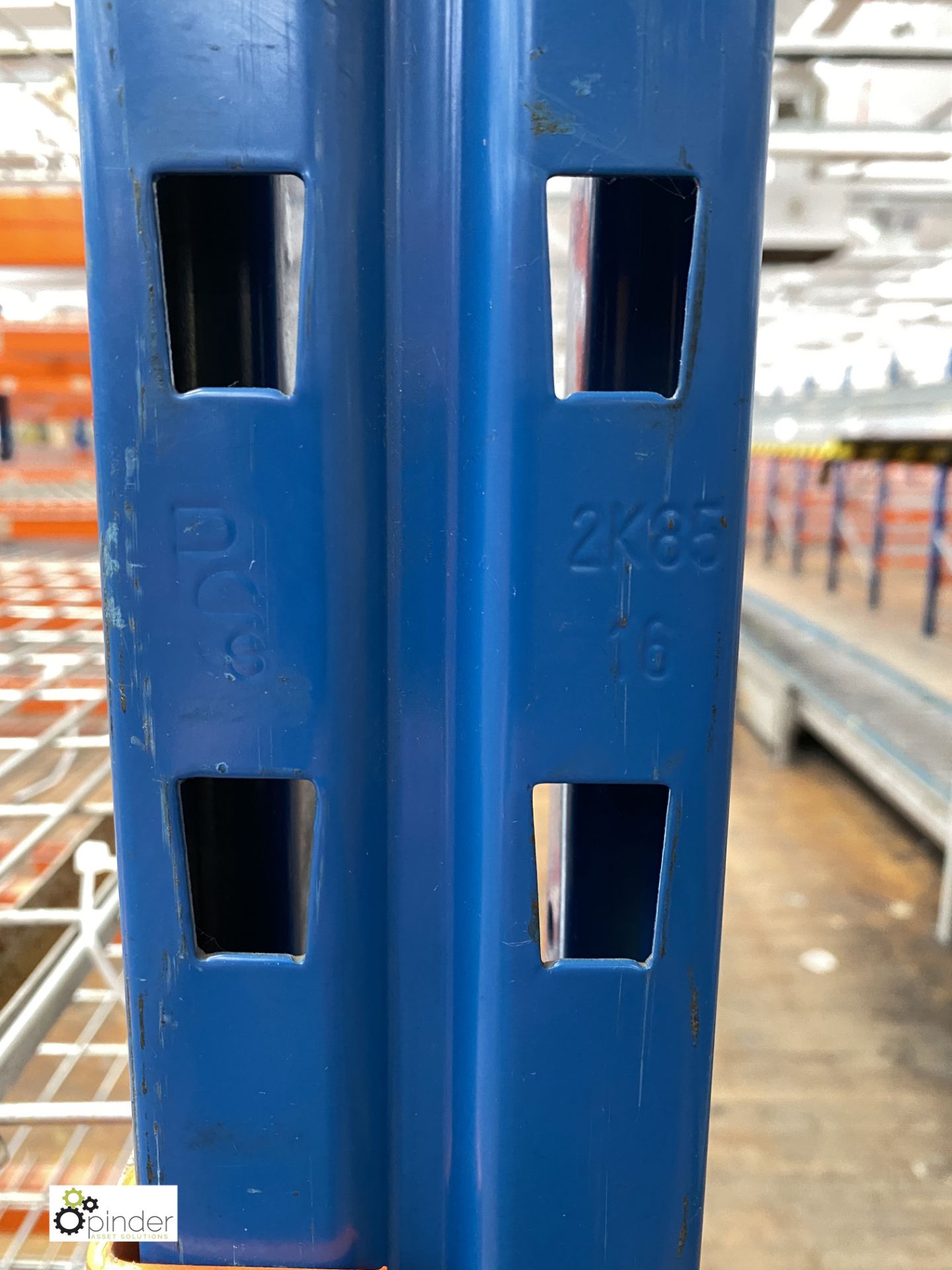 8 bays PSS 2K85 16 boltless Stock Racking, comprising 9 uprights 2400mm x 1200mm, 64 beams 2700mm, - Image 5 of 5