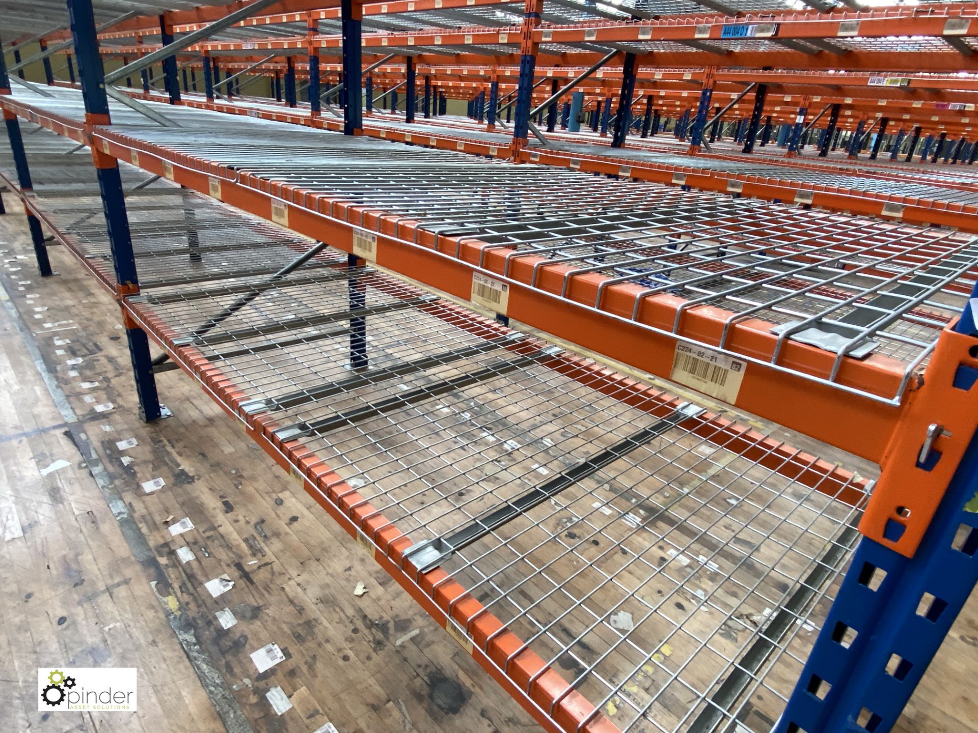 7 bays PSS 2K85 16 boltless Stock Racking, comprising 8 uprights 2400mm x 1200mm, 56 beams 2700mm, - Image 3 of 4