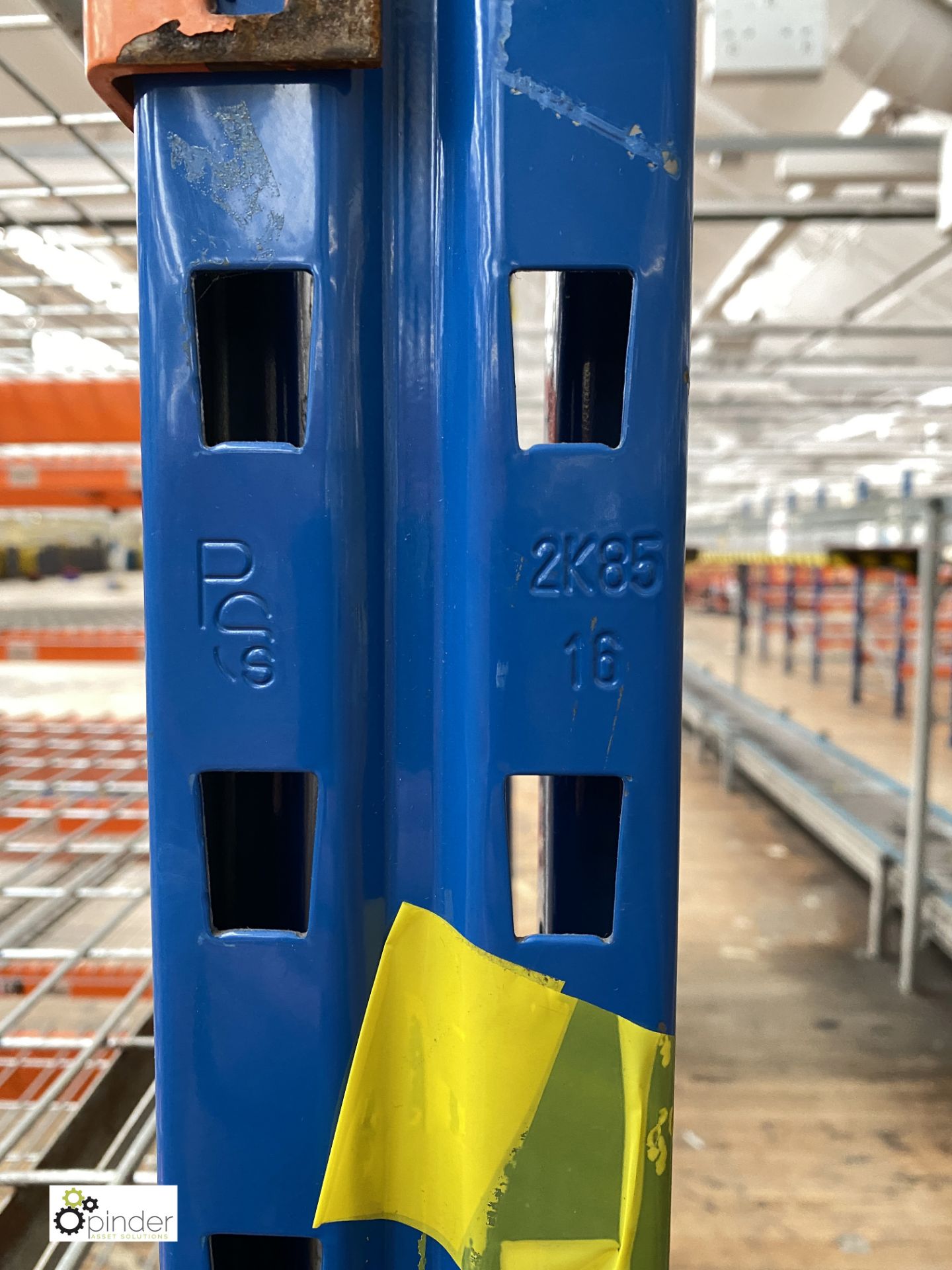 8 bays PSS 2K85 16 boltless Stock Racking, comprising 9 uprights 2400mm x 1200mm, 64 beams 2700mm, - Image 4 of 4