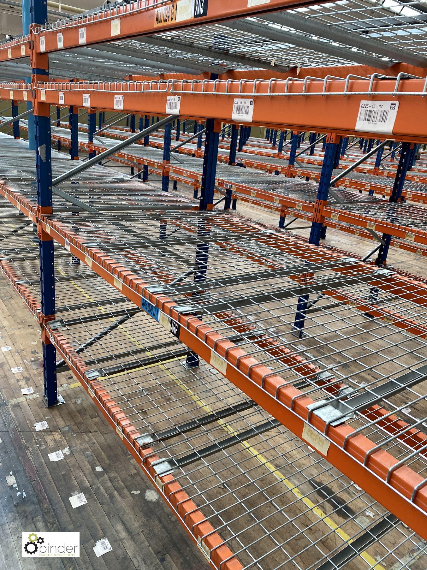 7 bays PSS 2K85 16 boltless Stock Racking, comprising 8 uprights 2400mm x 1200mm, 56 beams 2700mm, - Image 3 of 5