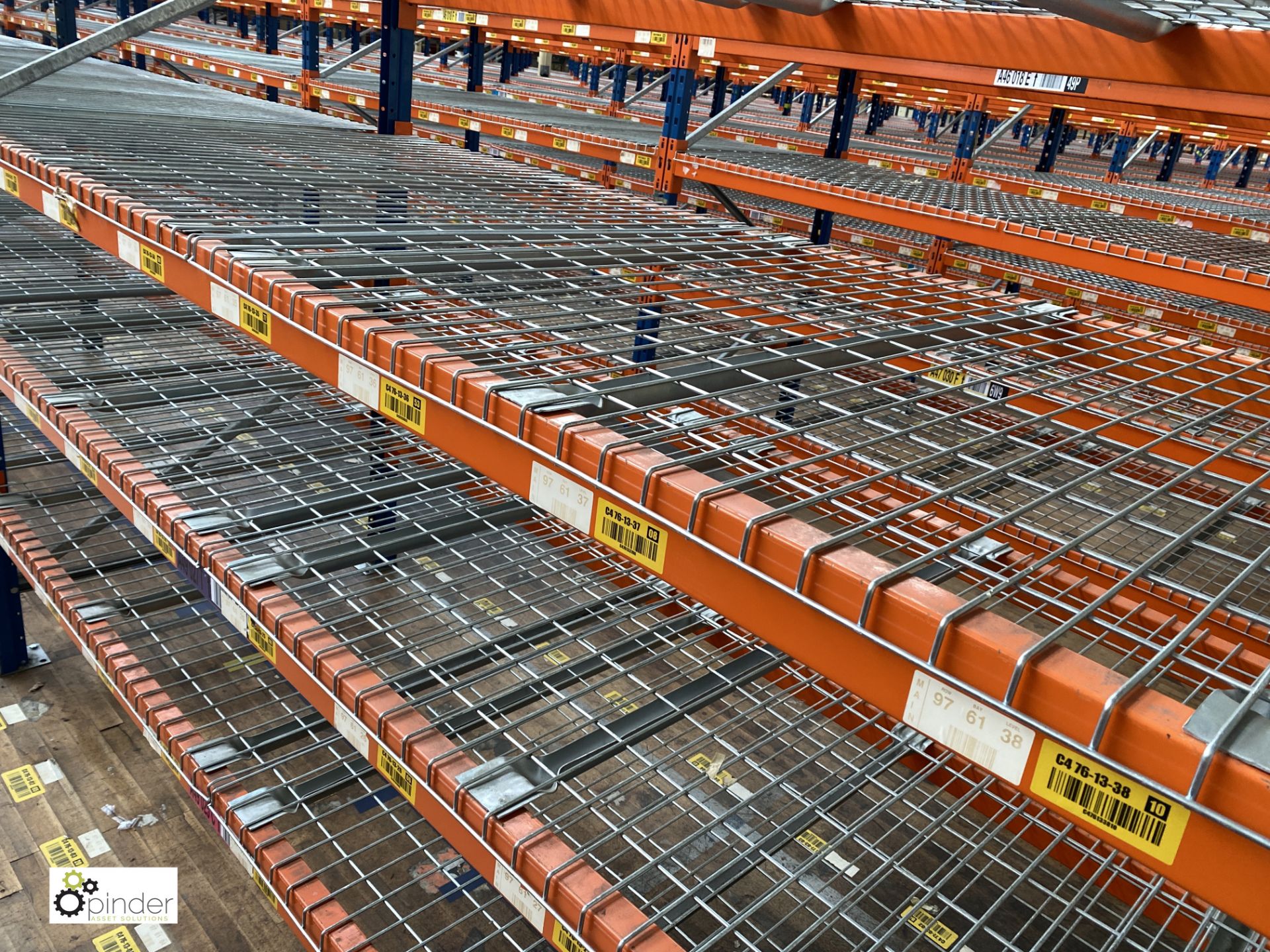 7 bays PSS 2K85 16 boltless Stock Racking, comprising 8 uprights 2400mm x 1200mm, 56 beams 2700mm, - Image 3 of 4