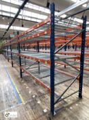 7 bays PSS 2K85 16 boltless Stock Racking, comprising 8 uprights 2400mm x 1200mm, 56 beams 2700mm,