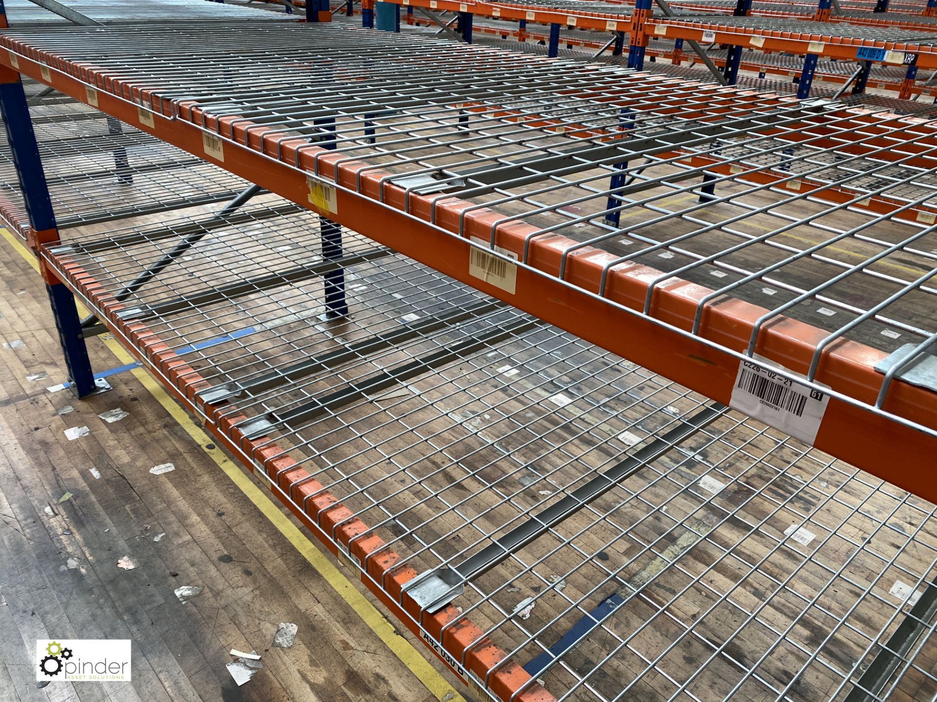 7 bays PSS 2K85 16 boltless Stock Racking, comprising 8 uprights 2400mm x 1200mm, 56 beams 2700mm, - Image 3 of 4