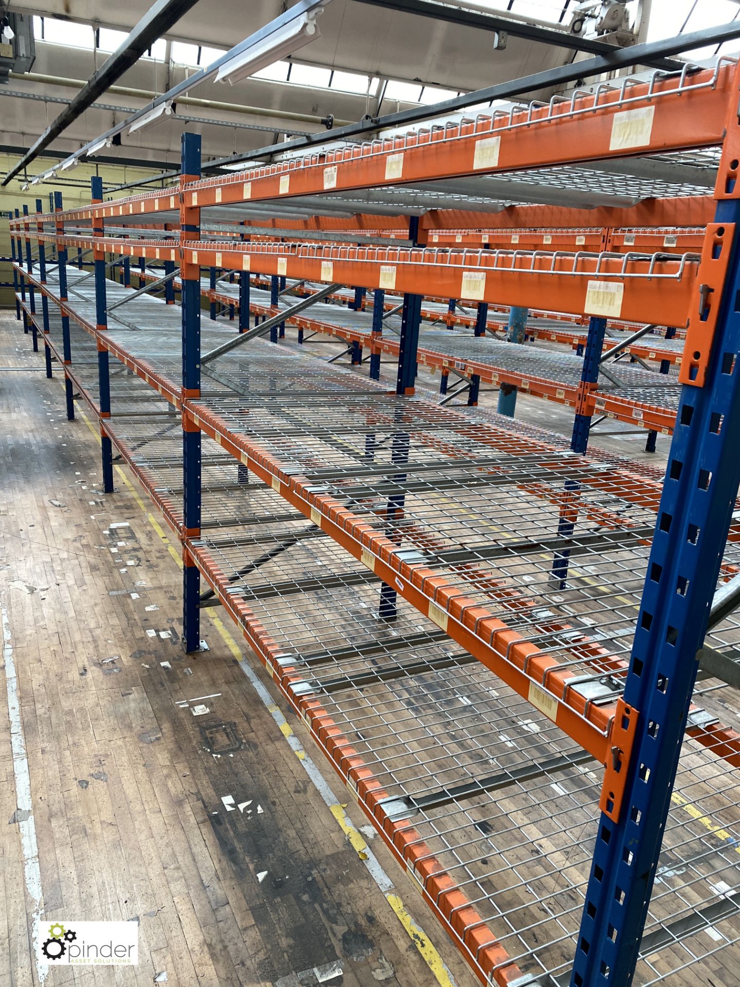 7 bays PSS 2K85 16 boltless Stock Racking, comprising 8 uprights 2400mm x 1200mm, 56 beams 2700mm, - Image 2 of 4