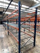 6 bays PSS 2K85 16 boltless Stock Racking, comprising 7 uprights 2400mm x 1200mm, 48 beams 2700mm,