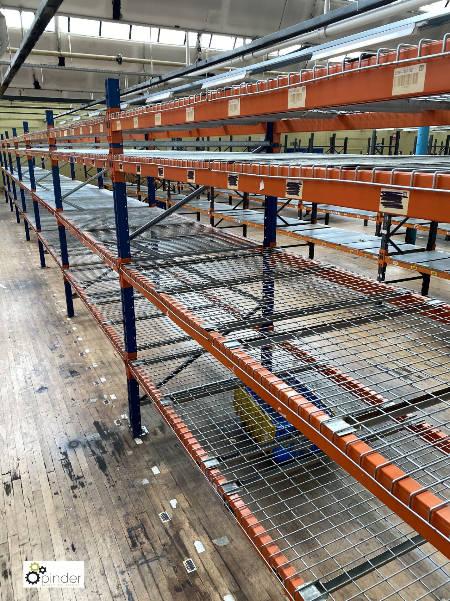 7 bays PSS 2K85 16 boltless Stock Racking, comprising 8 uprights 2400mm x 1200mm, 56 beams 2700mm, - Image 2 of 4