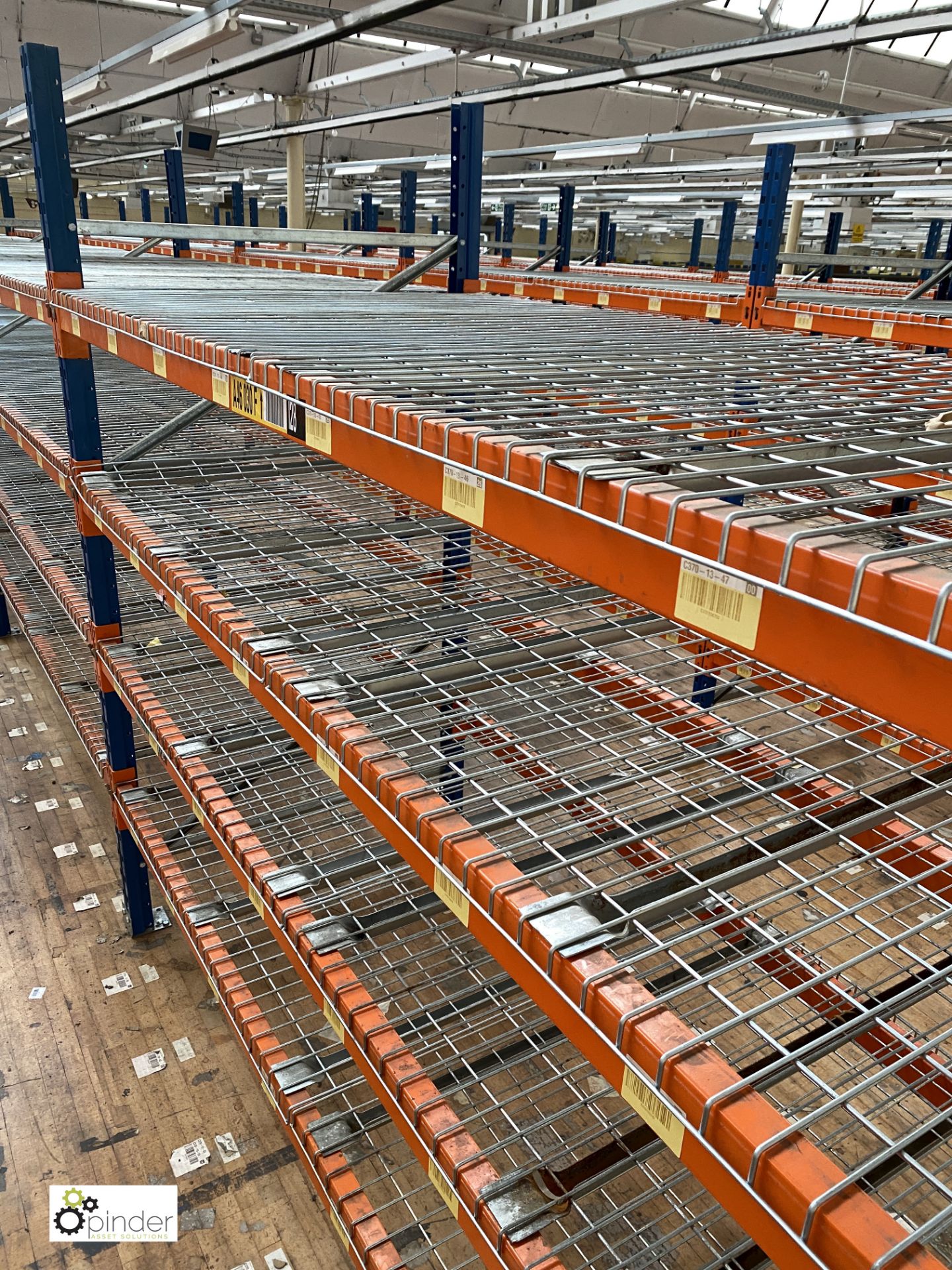 7 bays PSS 2K85 16 boltless Stock Racking, comprising 8 uprights 2400mm x 1200mm, 56 beams 2700mm, - Image 2 of 4