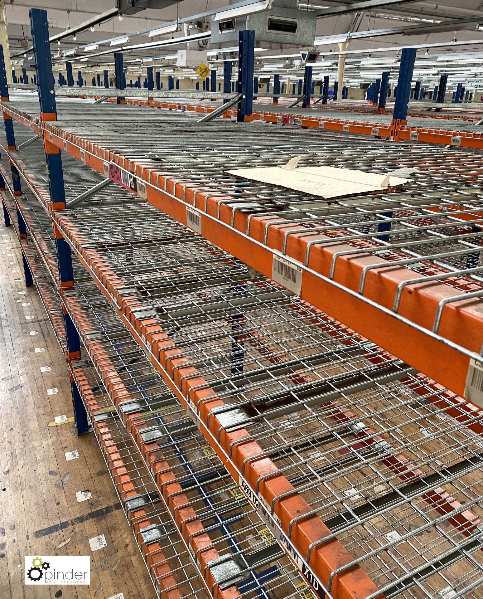 7 bays PSS 2K85 16 boltless Stock Racking, comprising 8 uprights 2400mm x 1200mm, 56 beams 2700mm, - Image 2 of 4