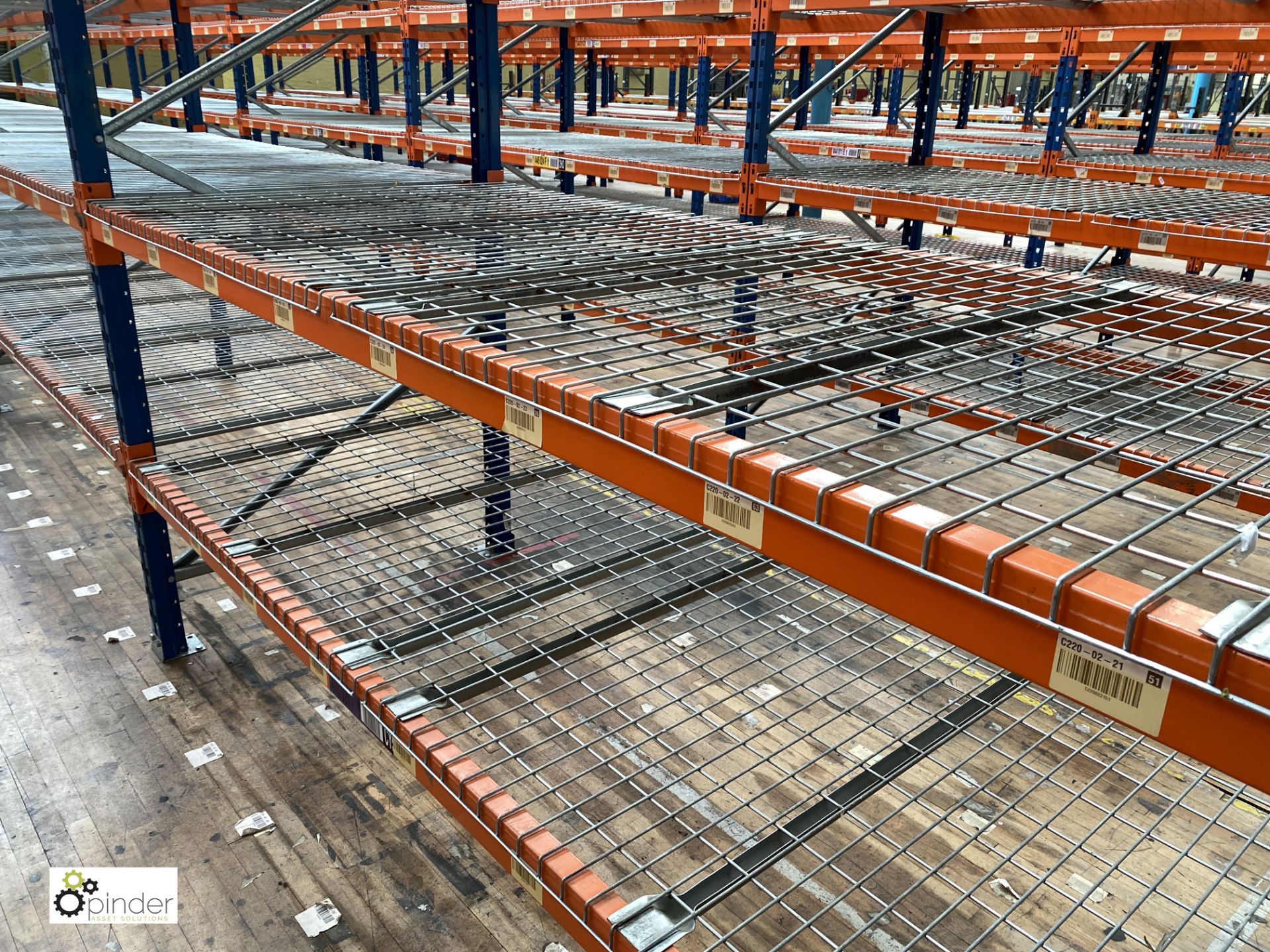 7 bays PSS 2K85 16 boltless Stock Racking, comprising 8 uprights 2400mm x 1200mm, 56 beams 2700mm, - Image 3 of 4