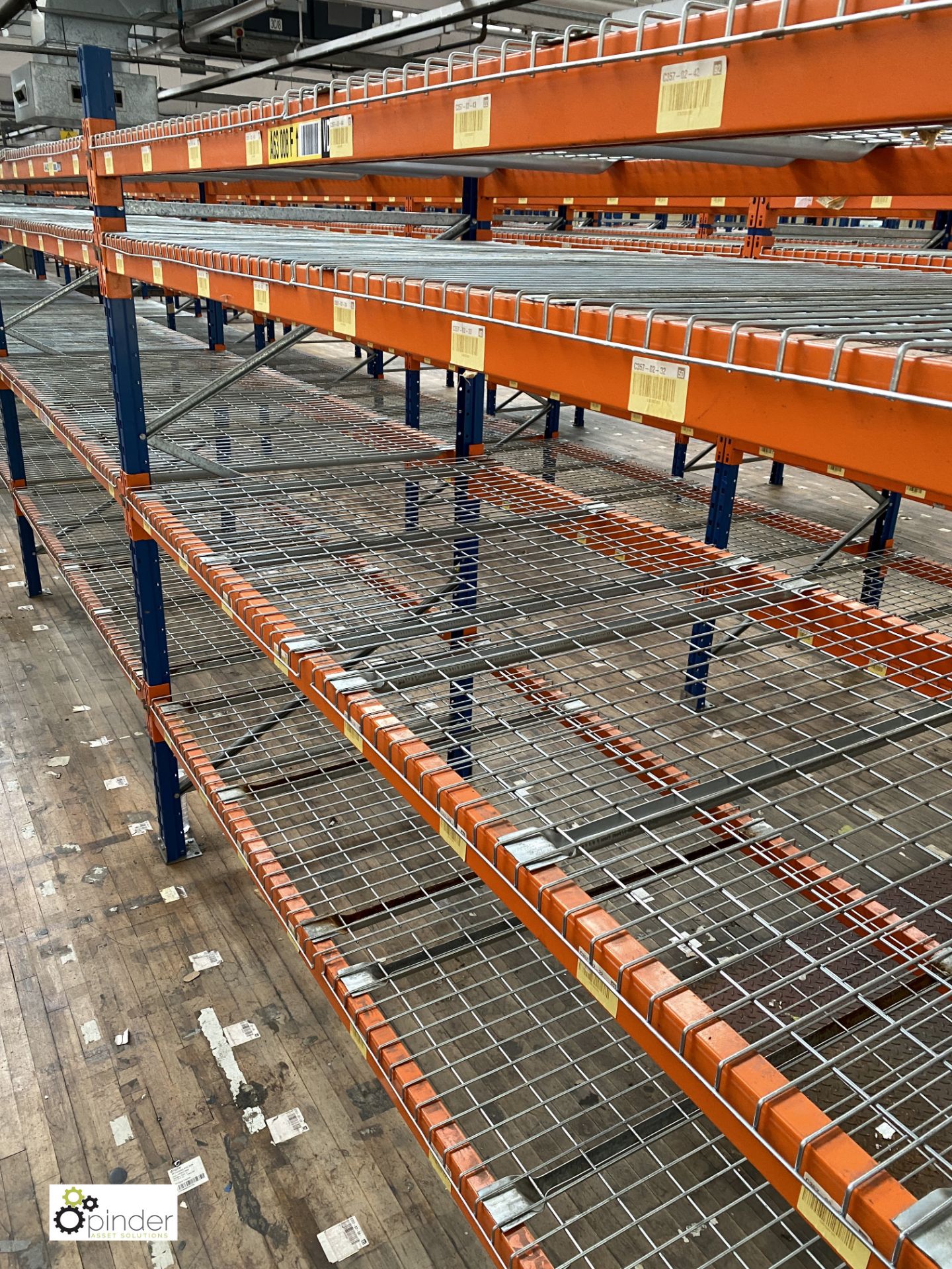 6 bays PSS 2K85 16 boltless Stock Racking, comprising 7 uprights 2400mm x 1200mm, 48 beams 2700mm, - Image 2 of 4