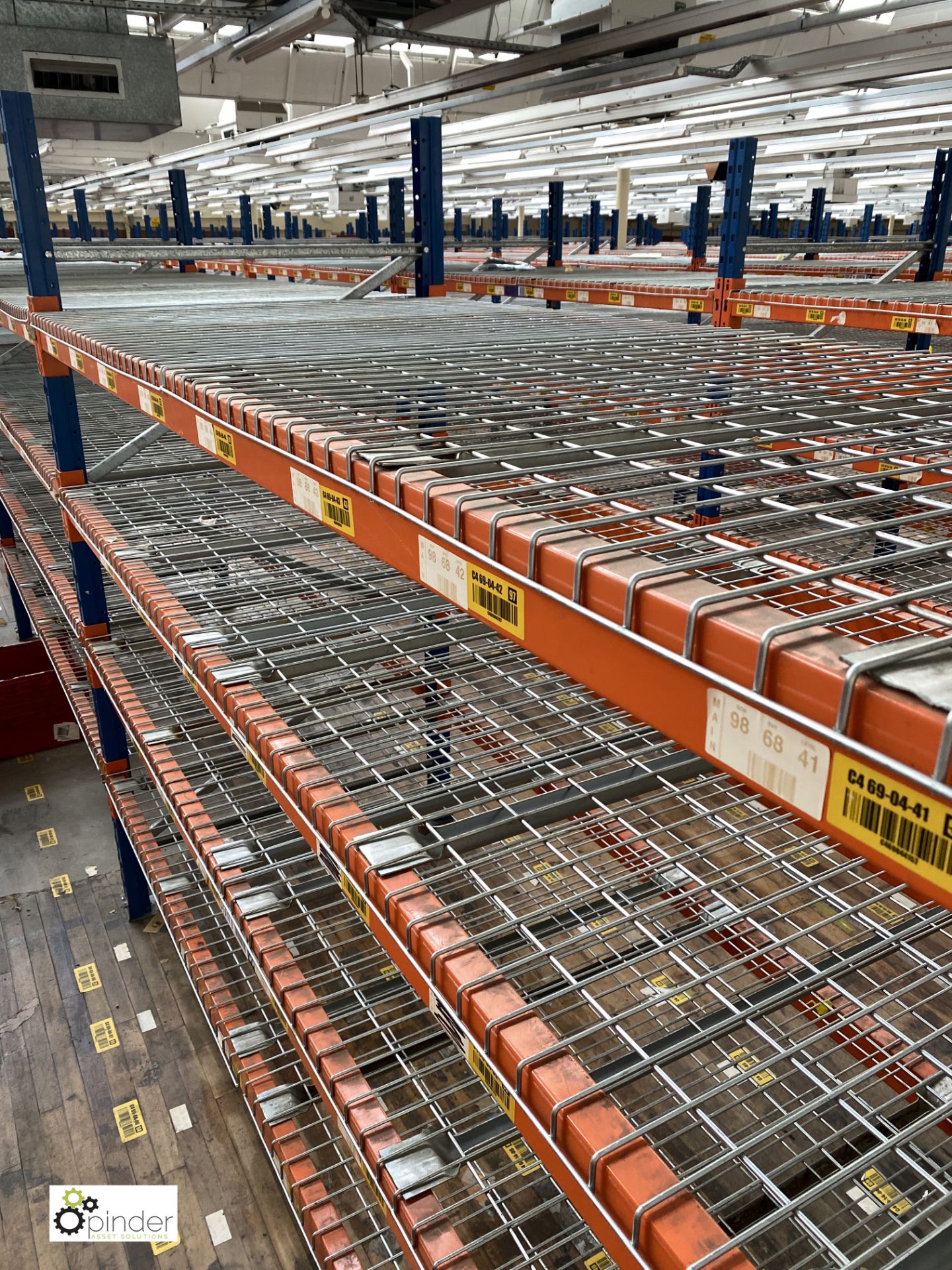 7 bays PSS 2K85 16 boltless Stock Racking, comprising 8 uprights 2400mm x 1200mm, 56 beams 2700mm, - Image 2 of 4