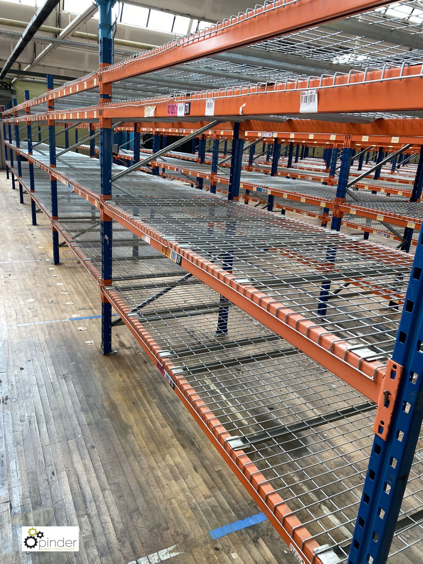 6 bays PSS 2K85 16 boltless Stock Racking, comprising 7 uprights 2400mm x 1200mm, 48 beams 2700mm, - Image 2 of 4