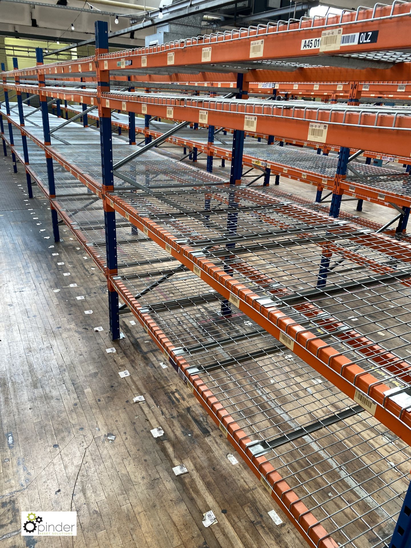 7 bays PSS 2K85 16 boltless Stock Racking, comprising 8 uprights 2400mm x 1200mm, 56 beams 2700mm, - Image 2 of 4