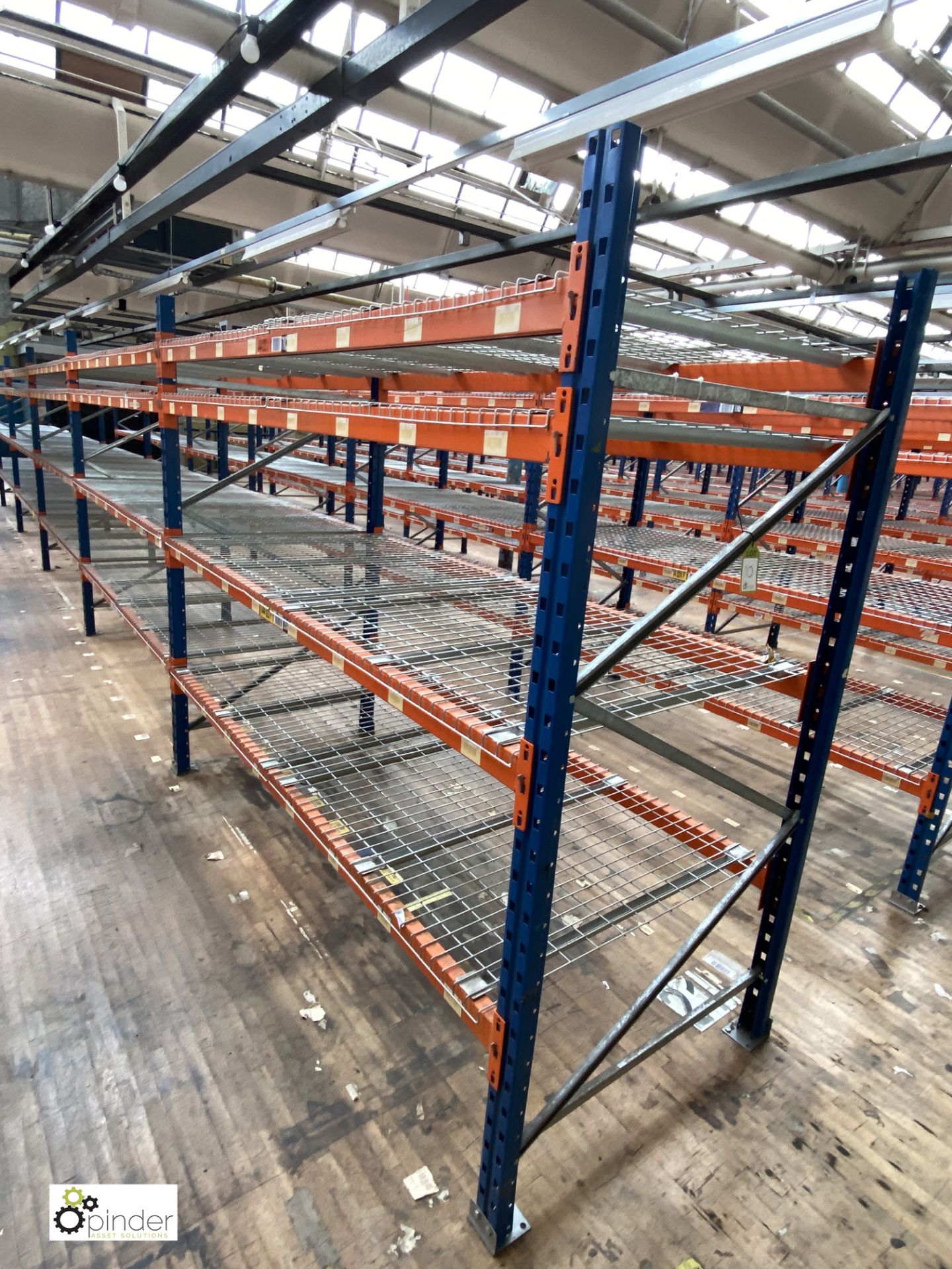 6 bays PSS 2K85 16 boltless Stock Racking, comprising 7 uprights 2400mm x 1200mm, 48 beams 2700mm, - Image 2 of 4