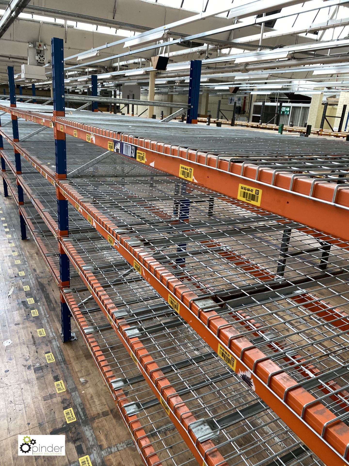 7 bays PSS 2K85 16 boltless Stock Racking, comprising 8 uprights 2400mm x 1200mm, 56 beams 2700mm, - Image 2 of 4