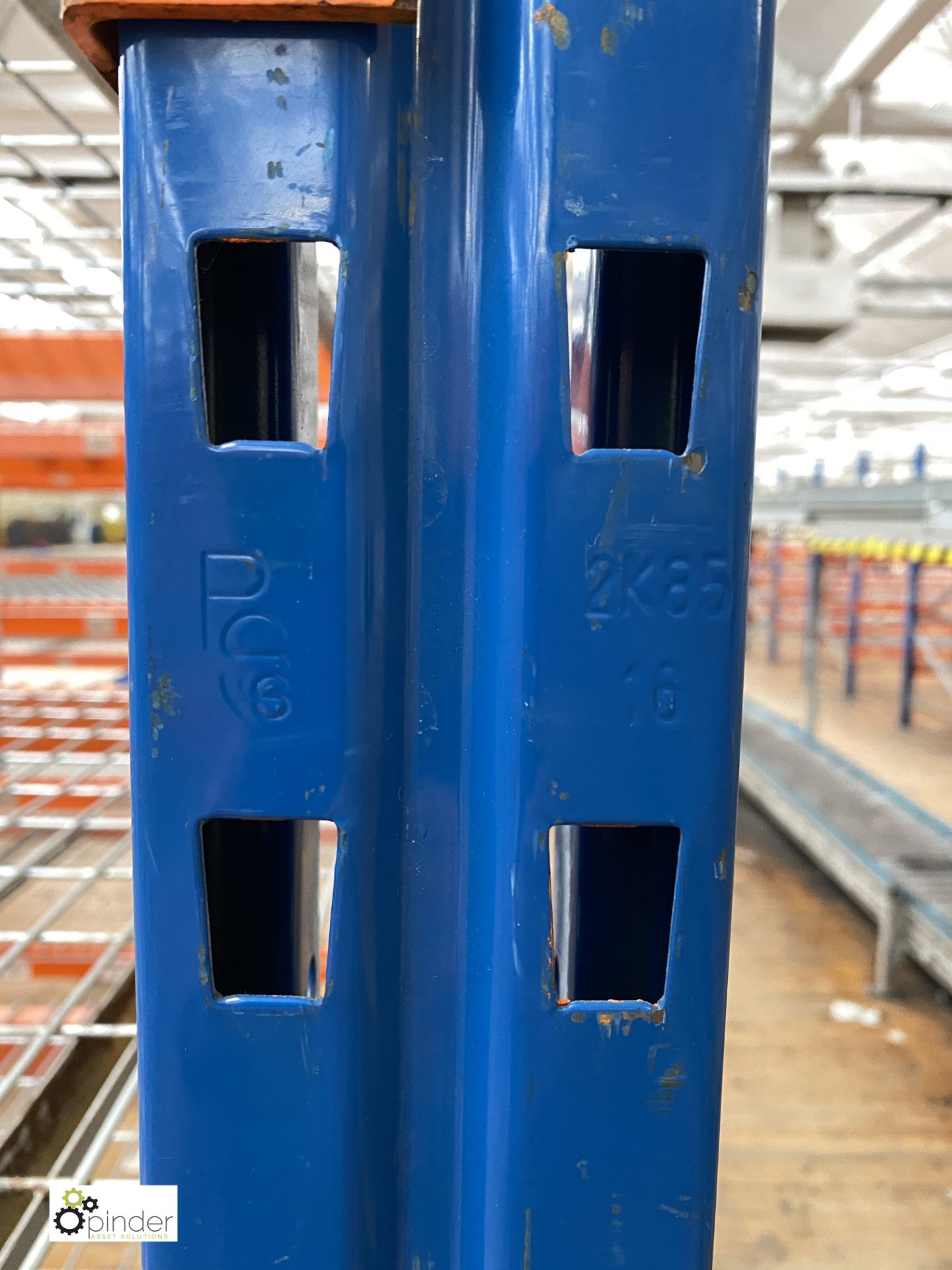 8 bays PSS 2K85 16 boltless Stock Racking, comprising 9 uprights 2400mm x 1200mm, 64 beams 2700mm, - Image 4 of 4