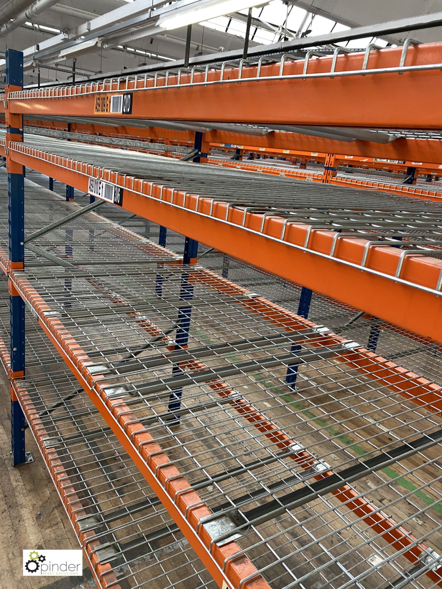 7 bays PSS 2K85 16 boltless Stock Racking, comprising 8 uprights 2400mm x 1200mm, 56 beams 2700mm, - Image 3 of 5