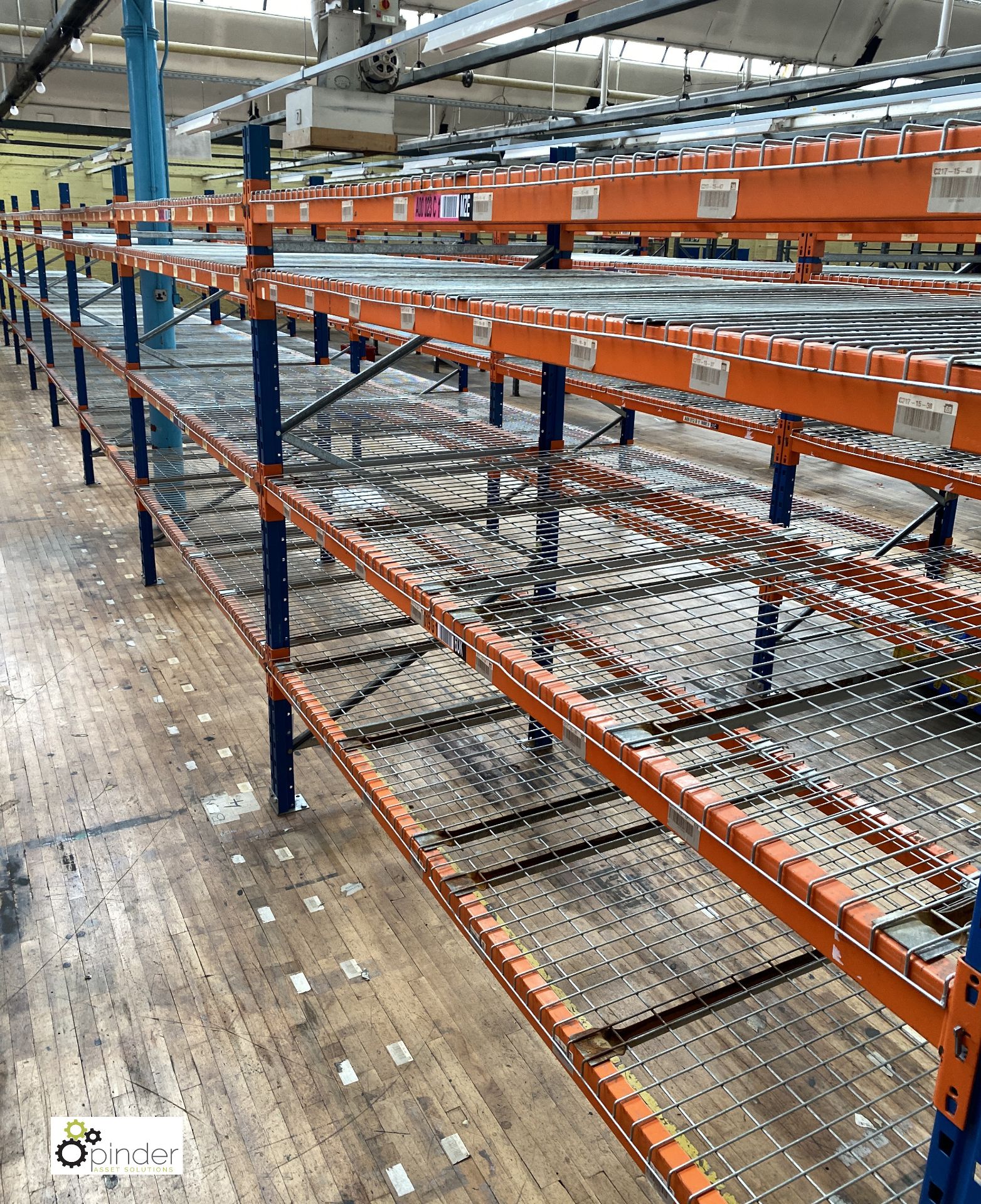 7 bays PSS 2K85 16 boltless Stock Racking, comprising 8 uprights 2400mm x 1200mm, 56 beams 2700mm, - Image 2 of 4