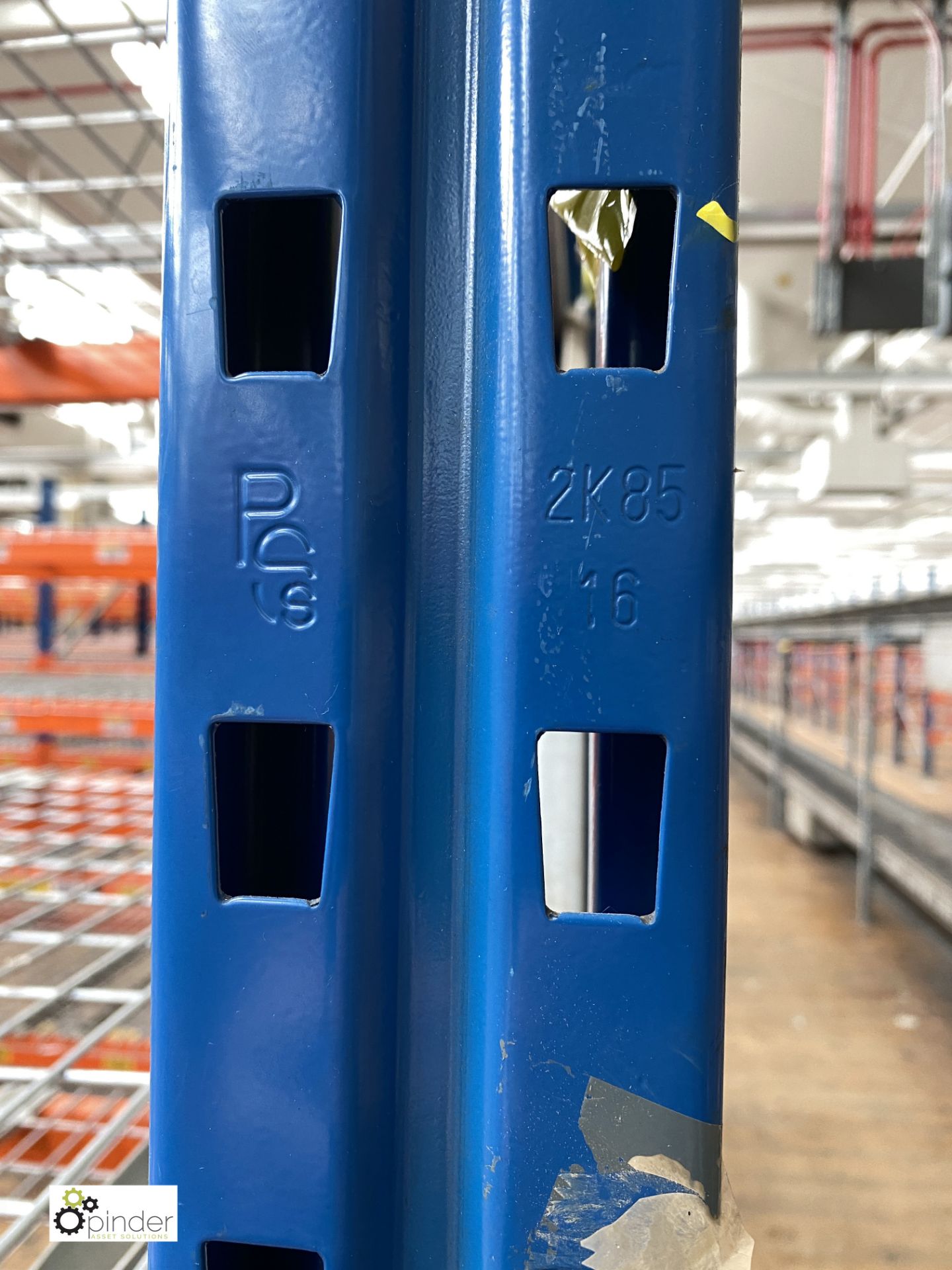 8 bays PSS 2K85 16 boltless Stock Racking, comprising 9 uprights 2400mm x 1200mm, 64 beams 2700mm, - Image 4 of 4