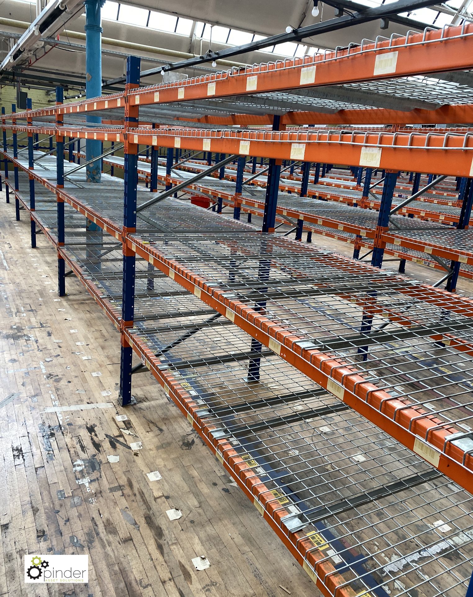 6 bays PSS 2K85 16 boltless Stock Racking, comprising 7 uprights 2400mm x 1200mm, 48 beams 2700mm, - Image 2 of 4