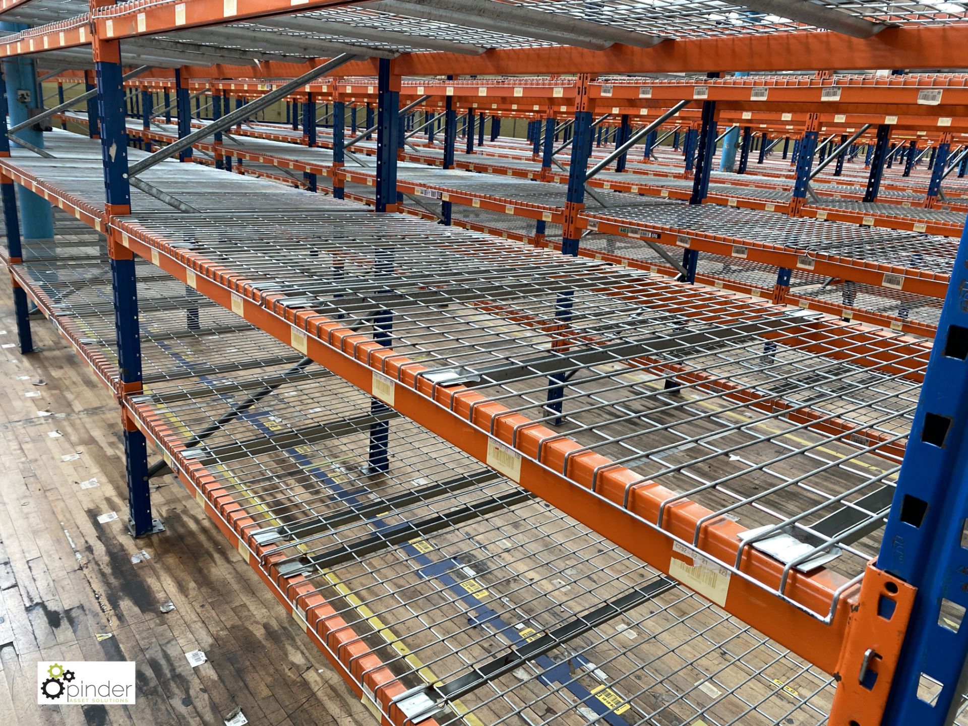 7 bays PSS 2K85 16 boltless Stock Racking, comprising 8 uprights 2400mm x 1200mm, 56 beams 2700mm, - Image 3 of 4