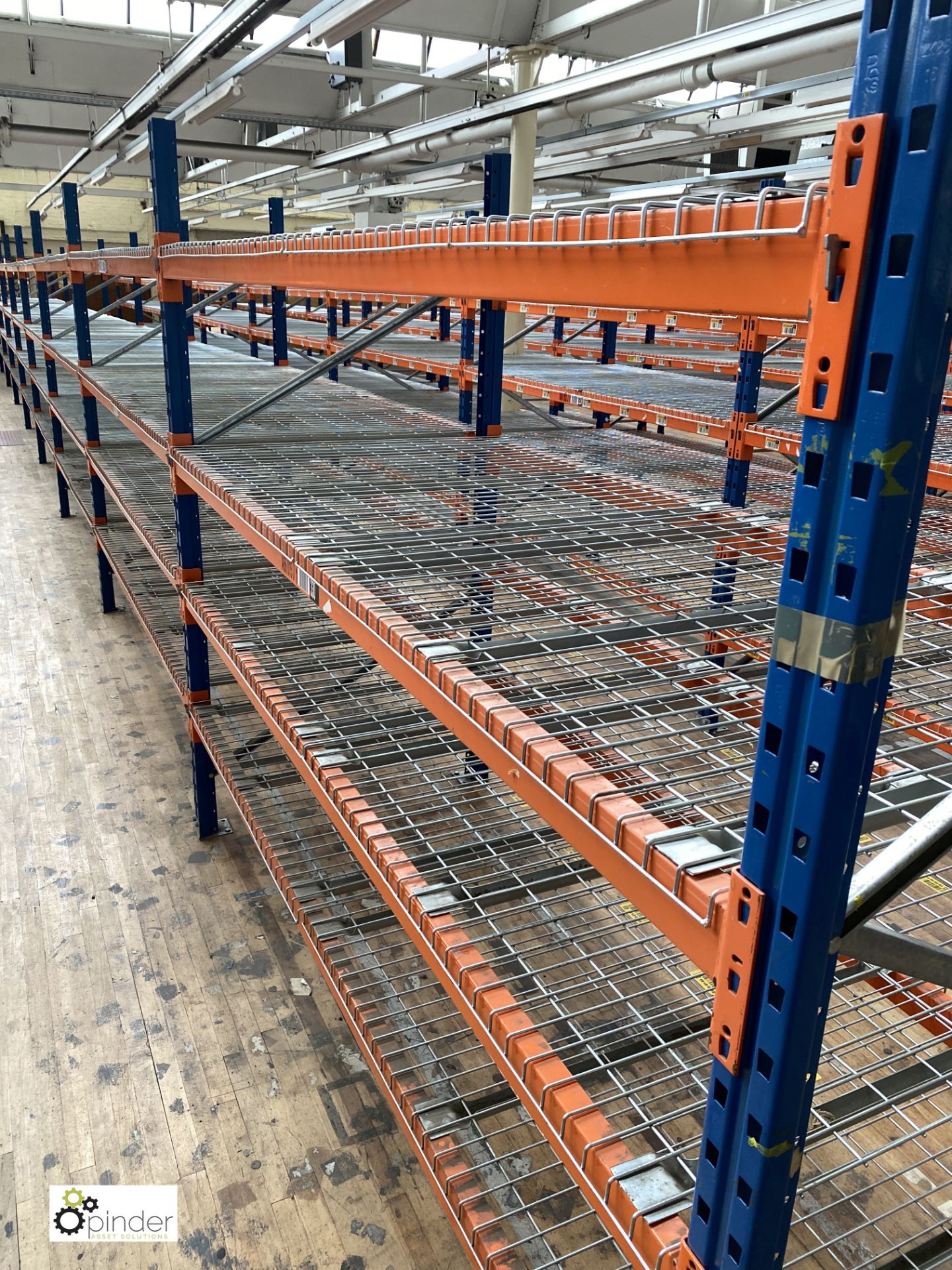 8 bays PSS 2K85 16 boltless Stock Racking, comprising 9 uprights 2400mm x 1200mm, 64 beams 2700mm, - Image 2 of 4