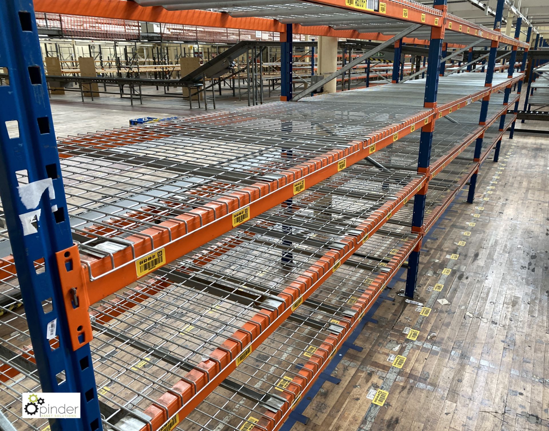 4 bays PSS 2K85 16 boltless Stock Racking, comprising 5 uprights 2400mm x 1200mm, 32 beams 2700mm, - Image 4 of 5