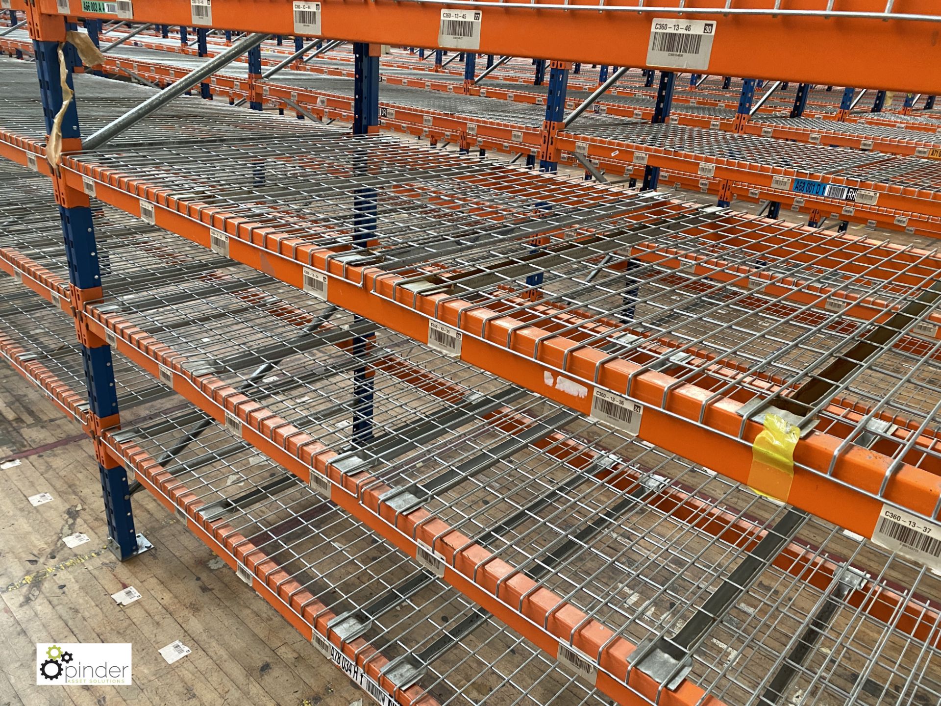 7 bays PSS 2K85 16 boltless Stock Racking, comprising 8 uprights 2400mm x 1200mm, 56 beams 2700mm, - Image 3 of 4