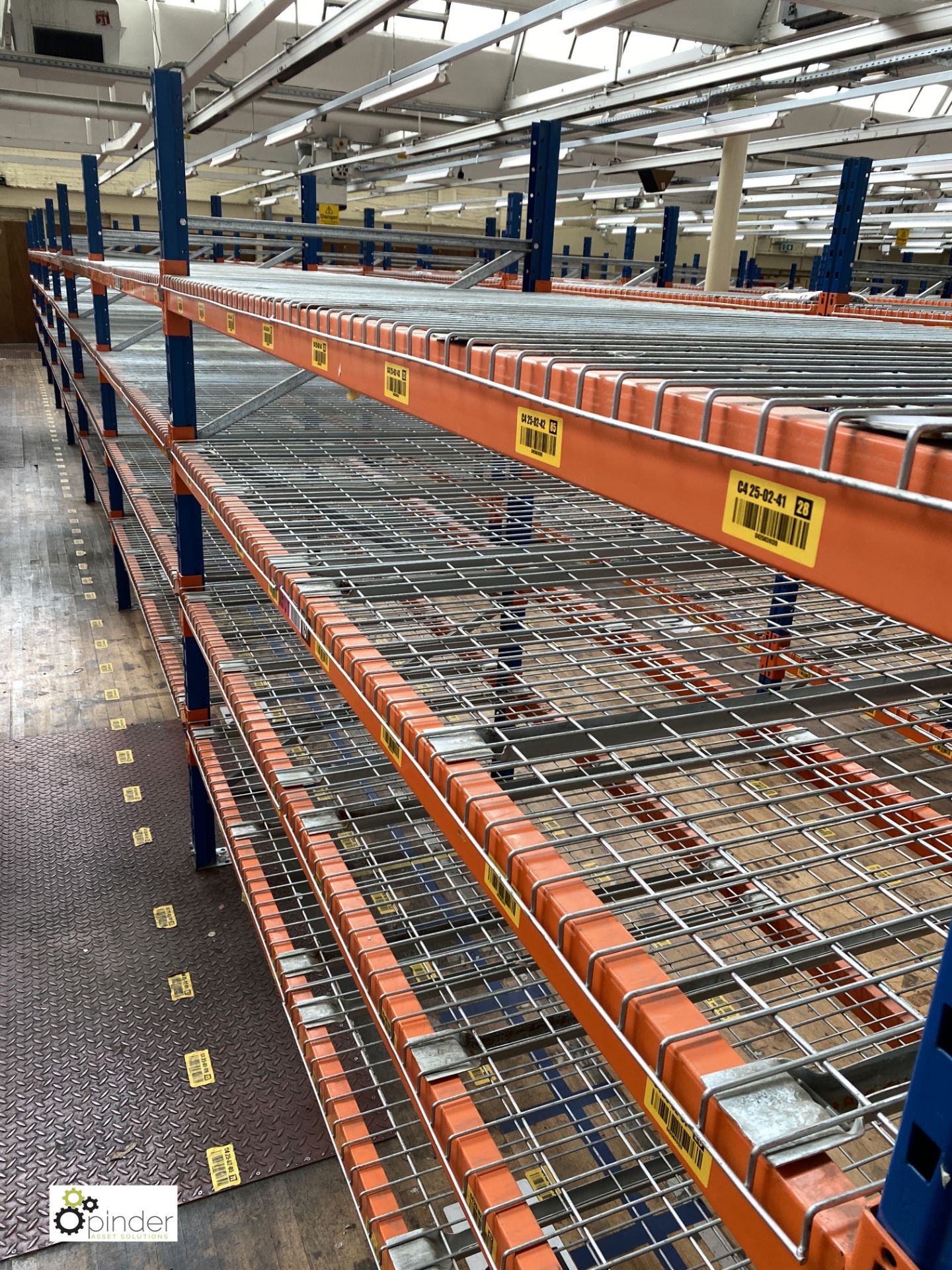 8 bays PSS 2K85 16 boltless Stock Racking, comprising 9 uprights 2400mm x 1200mm, 64 beams 2700mm, - Image 2 of 4