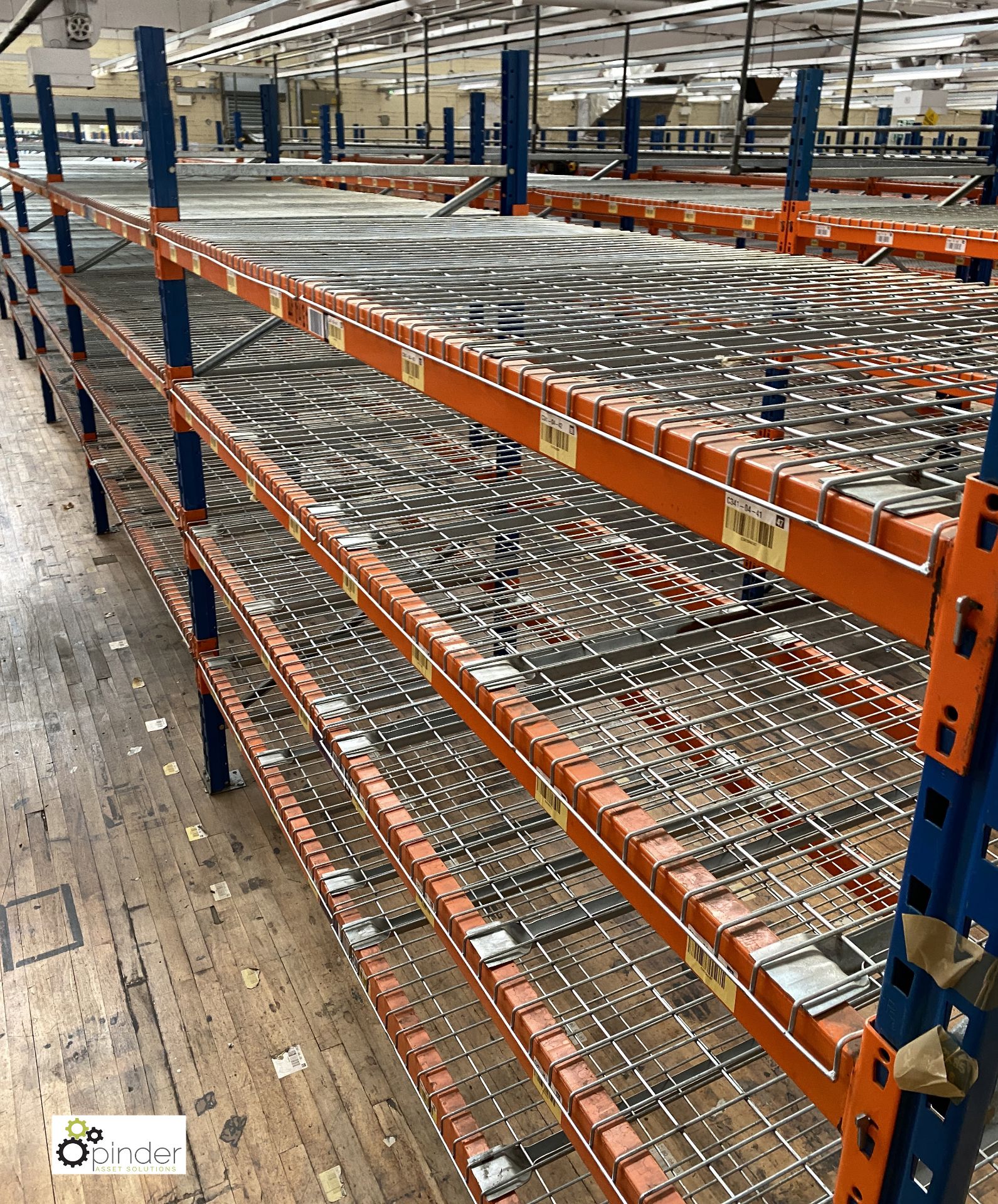 6 bays PSS 2K85 16 boltless Stock Racking, comprising 7 uprights 2400mm x 1200mm, 48 beams 2700mm, - Image 2 of 4