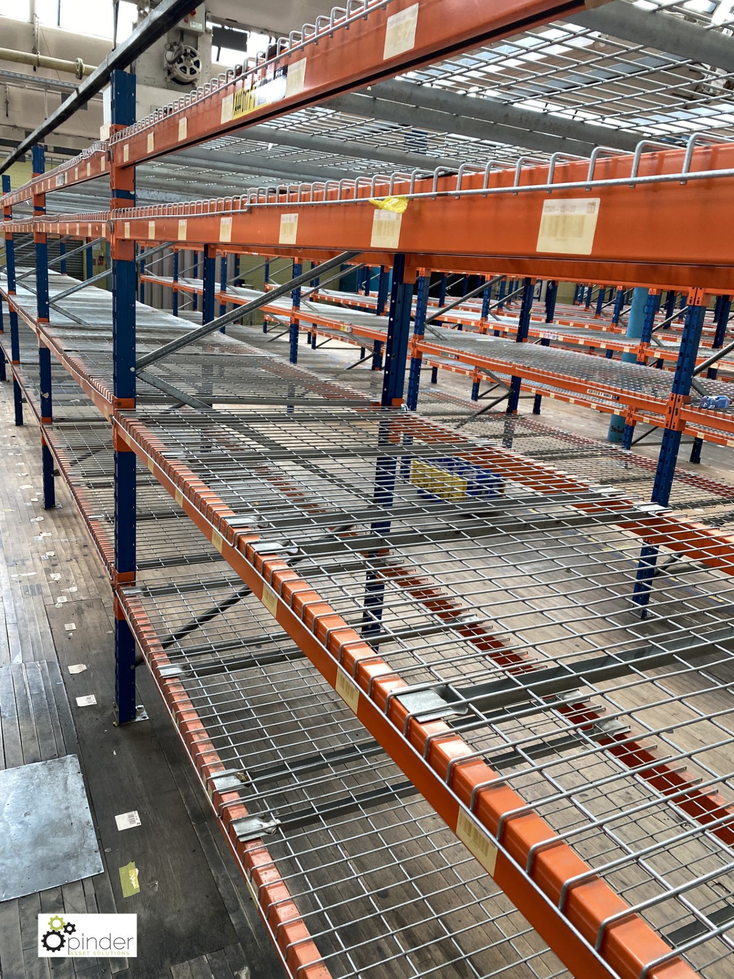 6 bays PSS 2K85 16 boltless Stock Racking, comprising 7 uprights 2400mm x 1200mm, 48 beams 2700mm, - Image 3 of 4