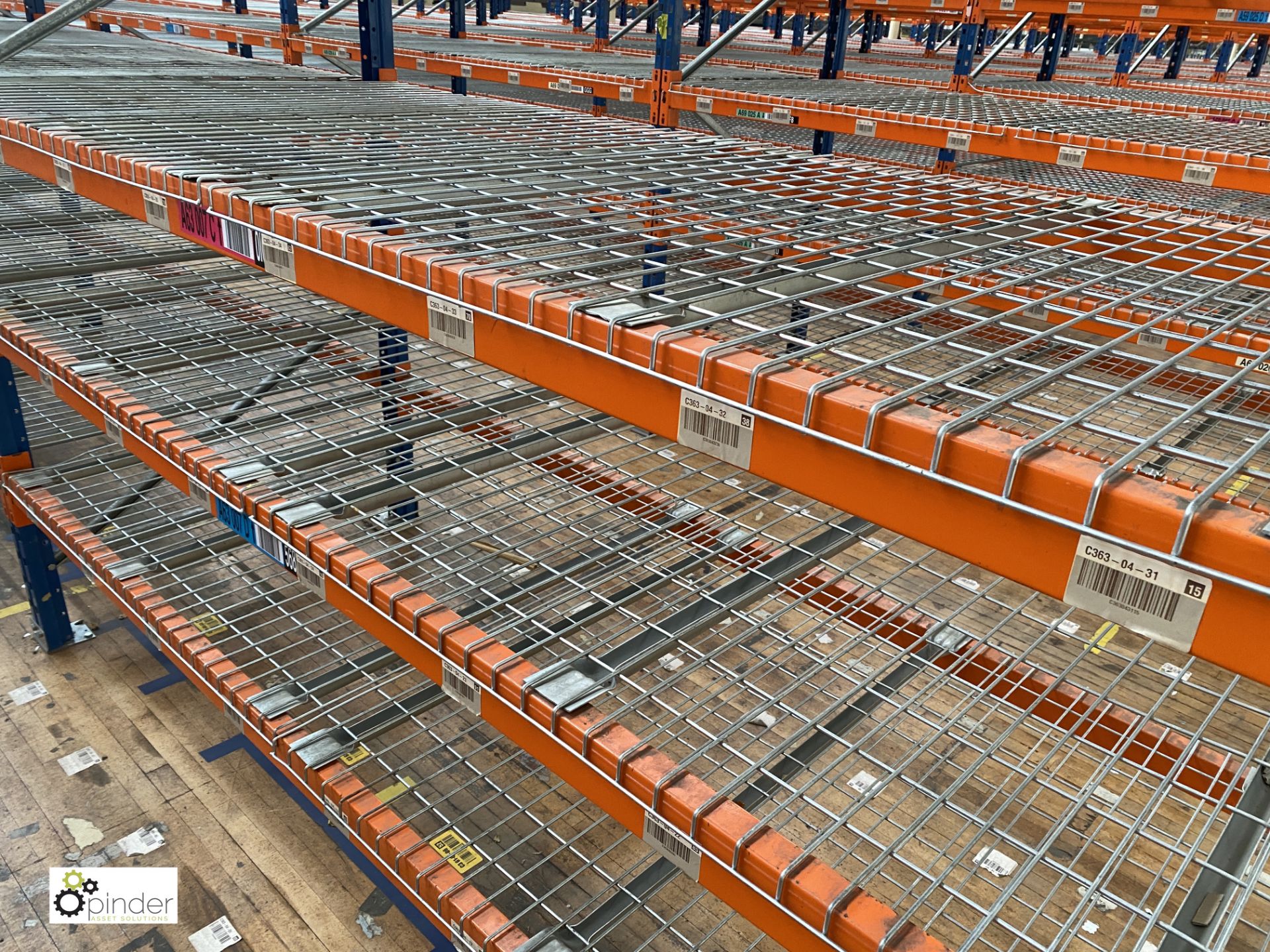 7 bays PSS 2K85 16 boltless Stock Racking, comprising 8 uprights 2400mm x 1200mm, 56 beams 2700mm, - Image 3 of 4