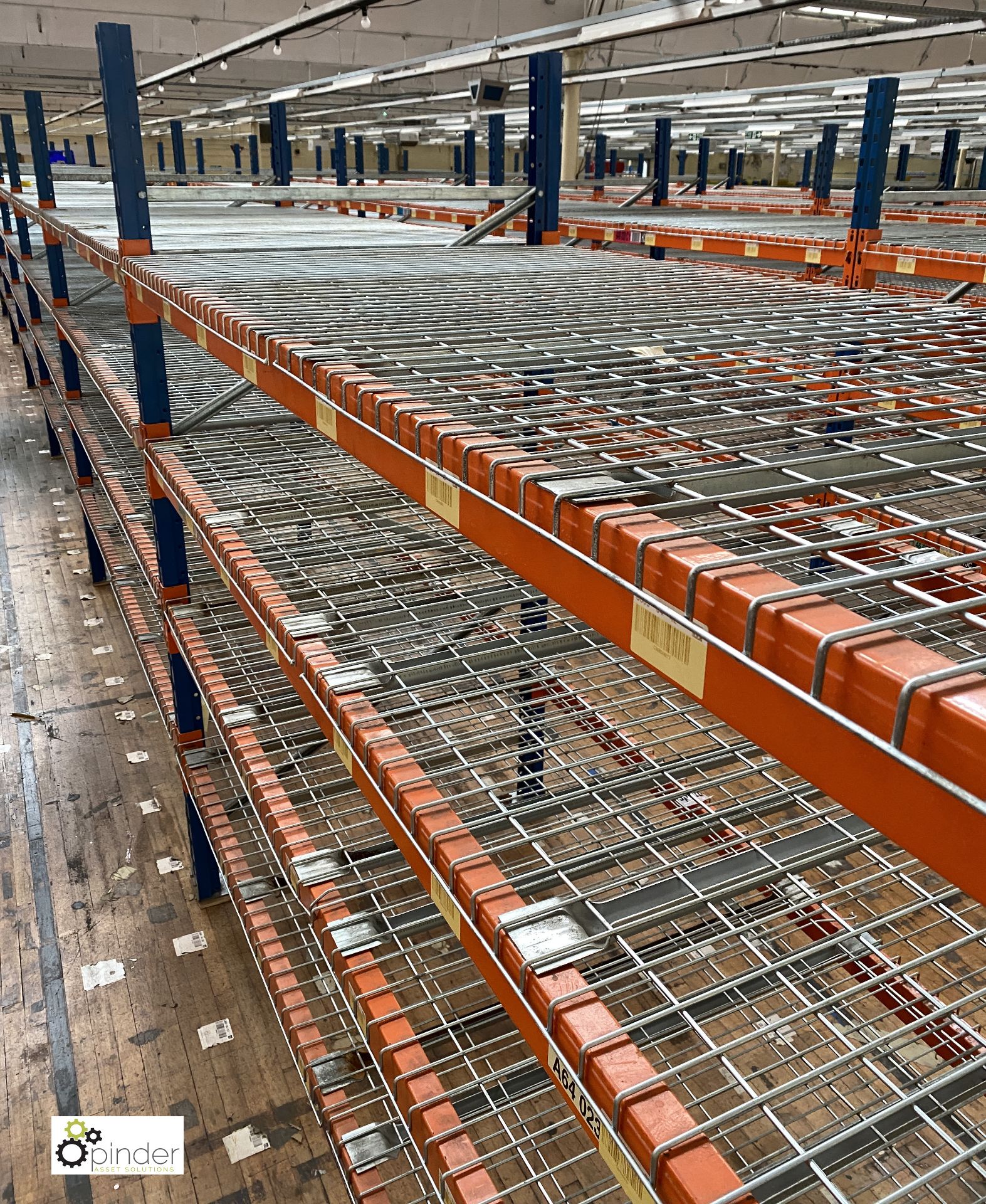 7 bays PSS 2K85 16 boltless Stock Racking, comprising 8 uprights 2400mm x 1200mm, 56 beams 2700mm, - Image 2 of 4