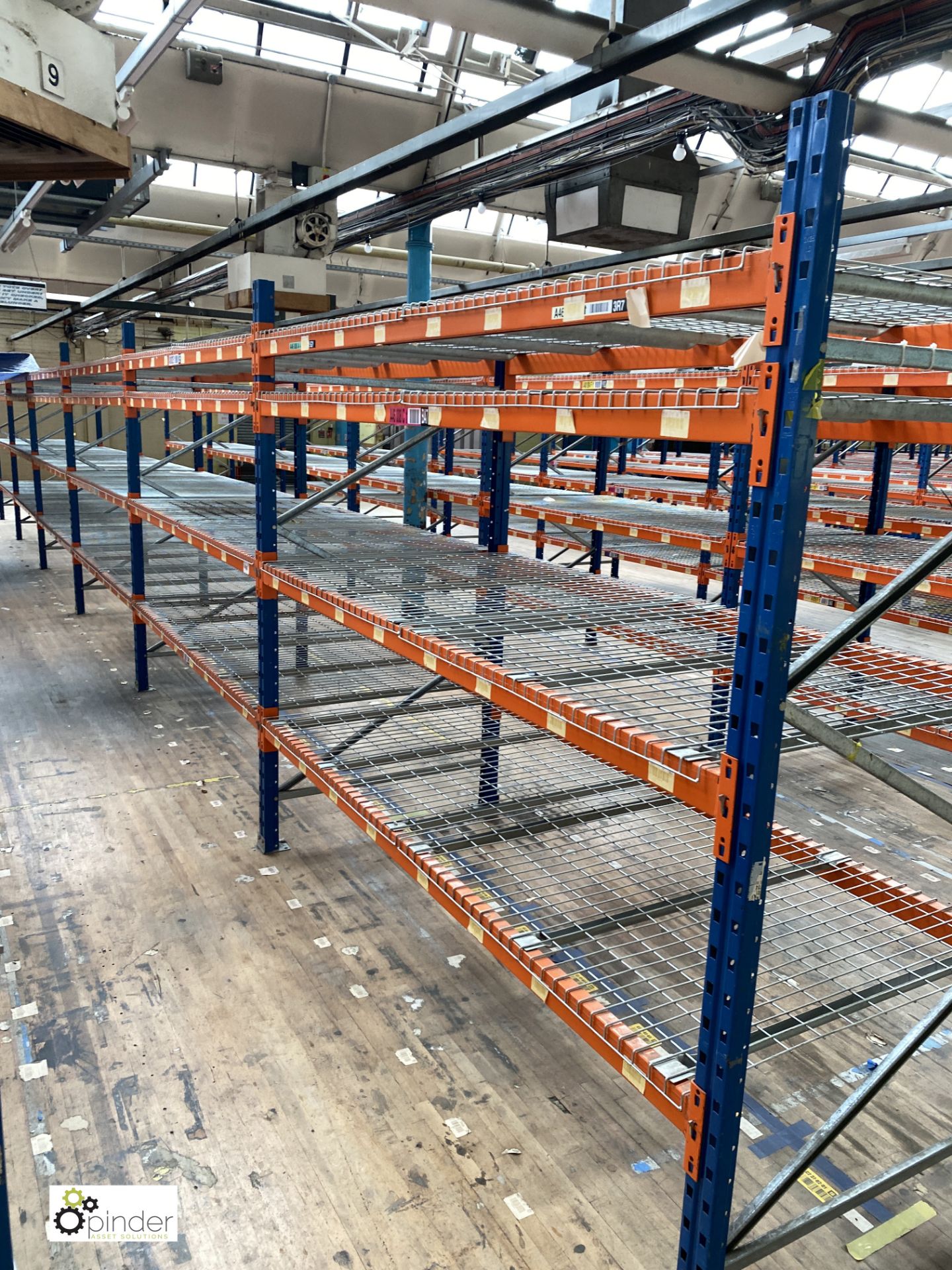 6 bays PSS 2K85 16 boltless Stock Racking, comprising 7 uprights 2400mm x 1200mm, 48 beams 2700mm, - Image 2 of 4