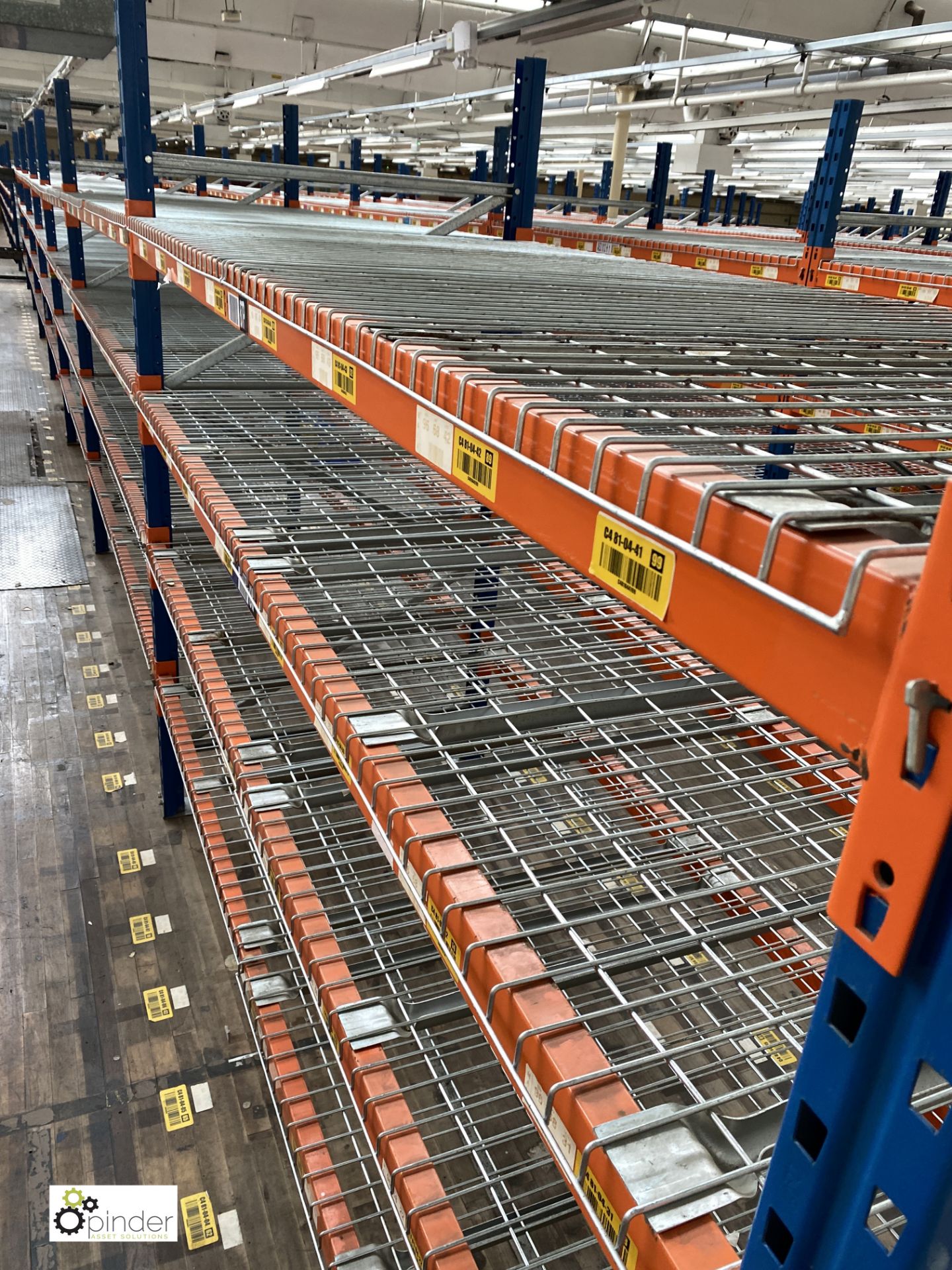 7 bays PSS 2K85 16 boltless Stock Racking, comprising 8 uprights 2400mm x 1200mm, 56 beams 2700mm, - Image 2 of 4