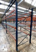 7 bays PSS 2K85 16 boltless Stock Racking, comprising 8 uprights 2400mm x 1200mm, 56 beams 2700mm,