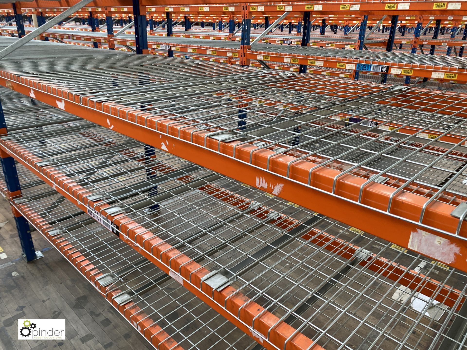 8 bays PSS 2K85 16 boltless Stock Racking, comprising 9 uprights 2400mm x 1200mm, 64 beams 2700mm, - Image 3 of 4