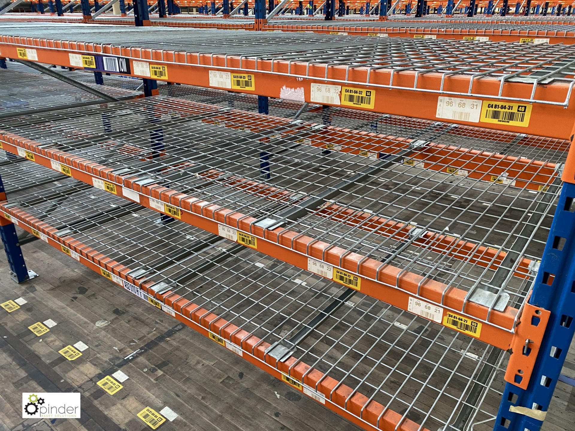 7 bays PSS 2K85 16 boltless Stock Racking, comprising 8 uprights 2400mm x 1200mm, 56 beams 2700mm, - Image 3 of 4