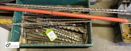 Quantity various Drill Bits, Reamers, to crate