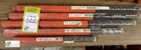 5 various Hilti TE-YX Drill Bits, used and unused