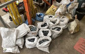 Quantity heavy duty Nuts and Bolts, to approx 26 bags