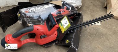 Sovereign rechargeable Hedge Trimmer, 18volts with charger